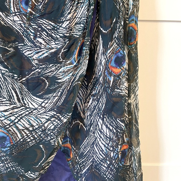 Elizabeth & James multicolour silk dress - Picture 3 of 4